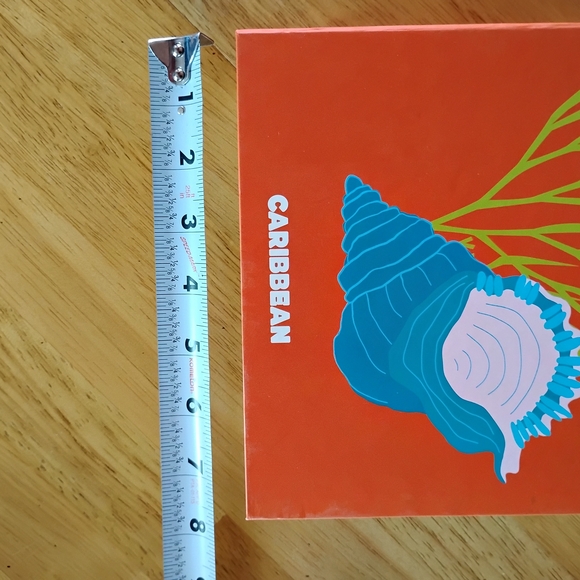 DesignWorks Ink Orange Shell & Seaweed Storage Box - Picture 2 of 8